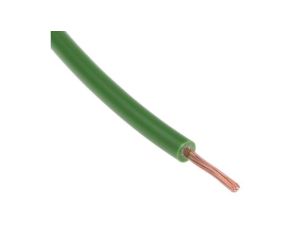 Kabel trzynormowy, dł. 100m 1 mm, 17 A, 1 kV DC, 600 V AC, Maks. +105C Zielony Zgodność z trzema normami, RS PRO