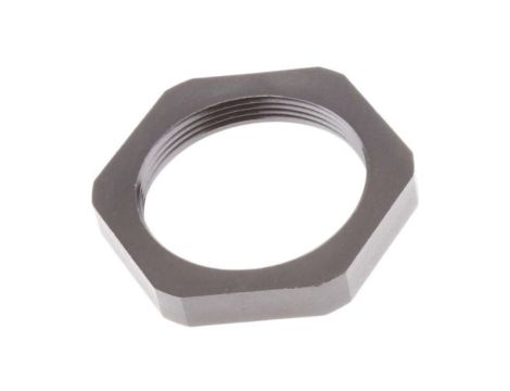 Nakrętka do dławnic kablowych, M40, kolor: Czarny, materiał: PA 6, RS PRO