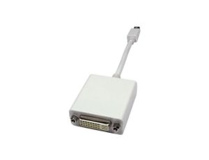 Kabel KVM, dł. 150mm - Męskie Mini DisplayPort - Żeńskie DVI-D., kolor: Biały, RS PRO