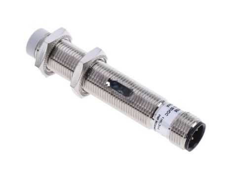 Czujnik pojemnościowy PNP 4 mm cylindryczny M12 x 1 200 mA 10 → 30 V DC IP67