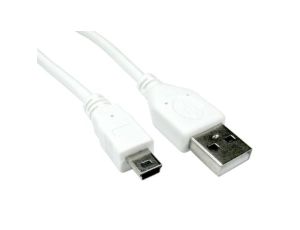 Kabel USB, dł. 2m, kolor: Biały