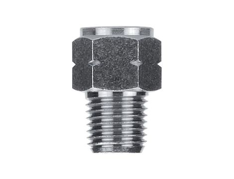 Adapter gwintowany typu przejściówka, 100 barów, złącze A: NPT 1/4 złącze B: G 1/4 Mosiądz 176-1114 /10szt./