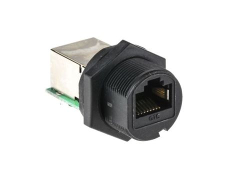 Łącznik, 1 portów Ekranowane, RJ45 żeńskie