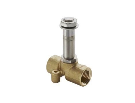 Zawór elektromagnetyczny 2-drogowy, NC, przyłącze G, 1/8cal, RS PRO