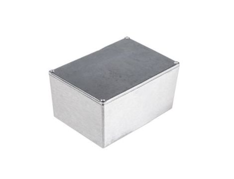 Obudowa ekranowana Srebrny IP54 Neopren, 121 x 95 x 61mm, RS PRO