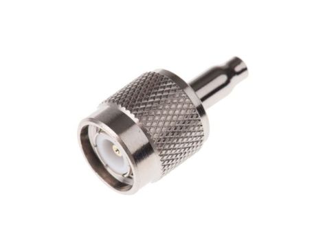 Złącze koncentryczne, 50, Męski, Połączenie zagniatane, Montaż na kablu