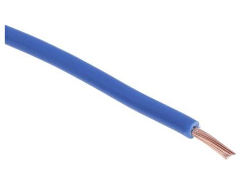 Kabel trzynormowy, dł. 100m 0,75 mm, 14 A, 1 kV DC, 600 V AC, Maks. +105C Niebieski Zgodność z trzema normami, RS PRO