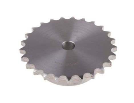 Koło łańcuchowe drabinkowe, 25 zębów, 08B-1, Pilot, śr otworu: 40mm, śr toczna: 101.33mm, Stal