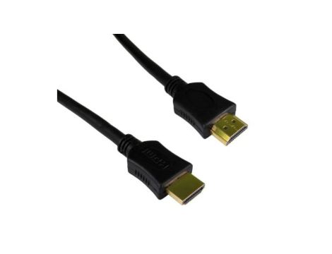 Kabel HDMI 0.5m Male HDMI to Male HDMI Czarny