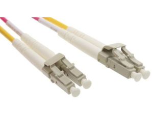 Kabel światłowodowy, średnica: 900m, OM4 Wielomodowy, Fioletowy, LC / LC