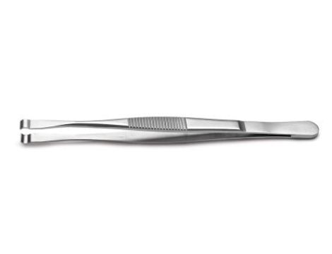 Pęseta, dł. +120, antymagnetyczna 582.SA, materiał: Stal nierdzewna, RS PRO