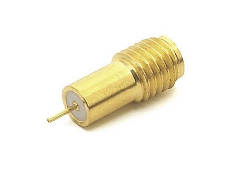 Złącze koncentryczne, 50, 38GHz, Żeńskie, męskie, Lutowane, Montaż na płytce drukowanej +165C -65C