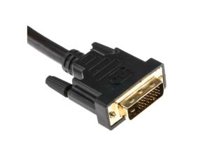 Zespół cyfrowych kabli wideo i monitorowych 5m Męskie DVI-D to Męskie DVI-D Czarny