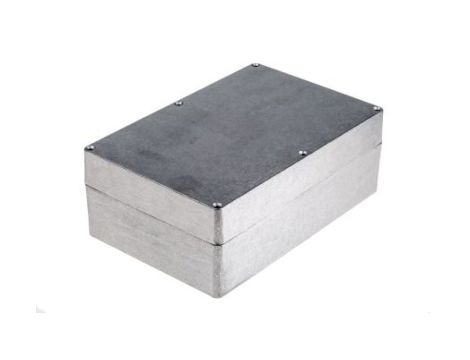 Obudowa ekranowana Srebrny IP65 Neopren, 222.5 x 145.8 x 82.2mm, RS PRO