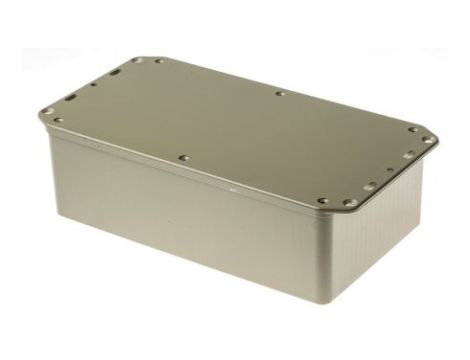 Obudowa Szary z kołnierzem IP54, 210 x 112 x 61mm, RS PRO