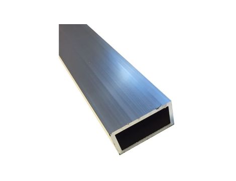 Rura z aluminium, profil: prostokątna, dł.: 1m, gr.: 3mm, szer.: 50mm, 6082-T6