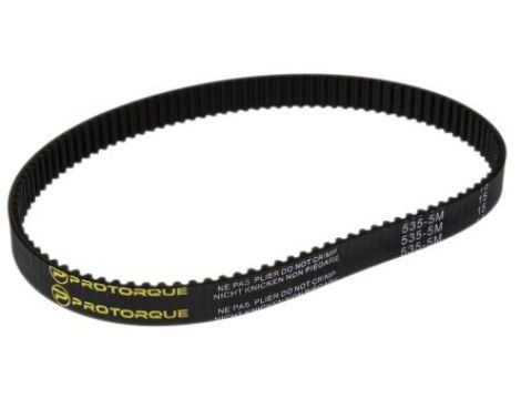 Pas zębaty x 15mm, 535mm, RS PRO