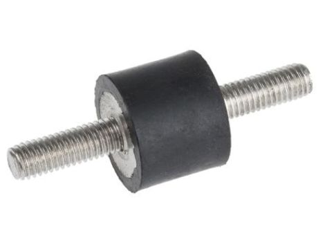Mocowanie antywstrząsowe, M8, Ø 25mm, materiał: Guma naturalna 60Shore A, RS PRO