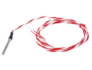 Termopara typ PT 100, -50C do +200C 40mm kabel 1m, Stal nierdzewna