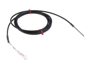 Termopara typ PT 100, -50C do +250C 50mm kabel 2m, Stal nierdzewna