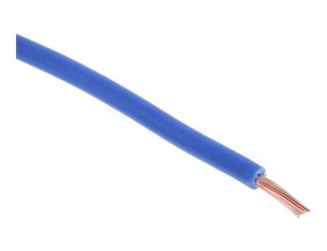 Kabel trzynormowy, dł. 100m 1 mm, 17 A, 1 kV DC, 600 V AC, Maks. +105C Niebieski Zgodność z trzema normami, RS PRO
