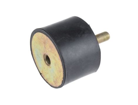 Mocowanie antywstrząsowe, M12, Ø 70mm, materiał: Guma naturalna 60Shore A, RS PRO