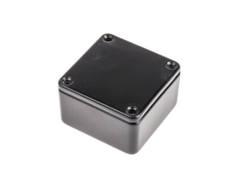 Obudowa ekranowana Czarny IP54, 50 x 50 x 31mm, RS PRO