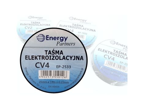 Taśma elektroizolacyjna PCW (25mm x 33m x 0.25mm) czarna