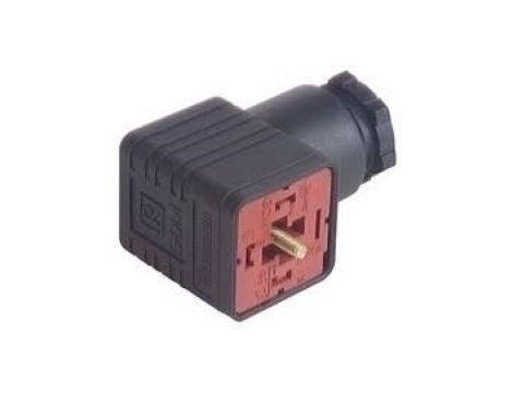 Złącze zaworowe przyłączeniowe do gniazda kabla typ A 4-pinowe 250 V GDM 3009 J schwarz