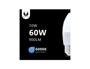 Żarówka LED E27 C37 10W 230V 6000K 900lm ceramiczna Forever Light RTV003466