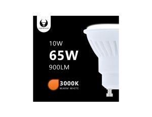 Żarówka LED GU10 10W 230V 3000K 900lm ceramiczna Forever Light RTV003474