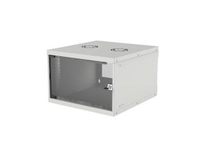 Szafka wisząca 6U 540x560 Rack 19, Basic, Flatpack, szara