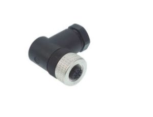 Złącze do samokonfekcjonowania M12 żeńskie kątowe 4-pinowe kod A DeviceNET / CANopen na przewód ELWIKA 4012 PG9
