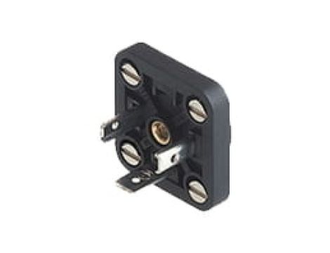 Złącze do montażu na maszynie lub płycie metalowej typ C nakrętka podtrzymująca 4 śruby M3x6 3-pinowa (2+PE) GSE 2000 N4