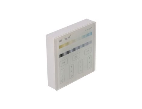 Panel MiLight 4strefy CCT biały bat sterownik B2