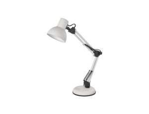 Lampa biurkowa E27 LUCAS 48 cm biały Z7609W