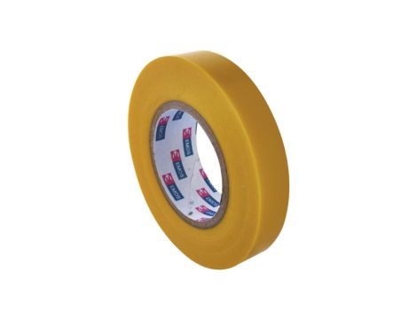 Taśma izolacyjna PVC 15mm / 10m żółta F61516 /10szt./