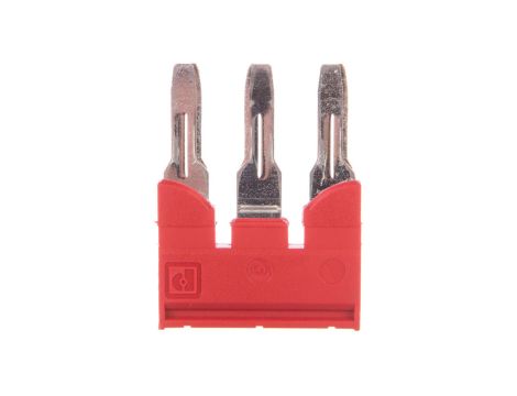 Mostek wtykany 41A 3-torowy czerwony FBS 3-8 3030297 /25szt./