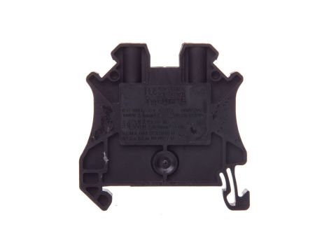 Złączka szynowa 2-przewodowa 0,14-4mm2 czarna UT 2,5 BK 3045088 /50szt./