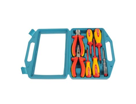Zestaw szczypiec izolowanych / wkrętaki izolowane dla elektryka / narzędzia izolowane dla elektryka / ZI-SET 1000V