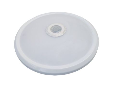 Plafon LED 20W 1600lm 4000K/neutralna IP20 okrągły z czujnikiem ruchu PIR biały LED MANA 20W NW GXPS011