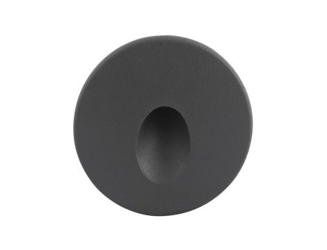 Oprawa LED dopuszkowa 3W 90lm 4000K/neutralna IP20 okrągła metaliczna DECENTLY R1 Gray 3W NW GXLL063