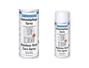 Spray do czyszczenia stali nierdzewnej WEICON / środek do czyszczenia nierdzewki / 11590400 STAINLESS STEEL CARE 400 ml