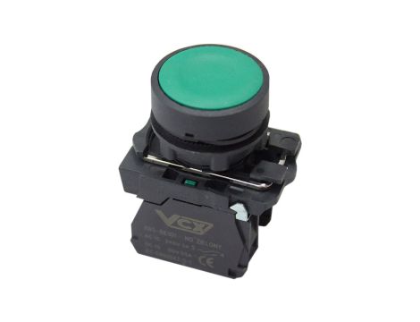Przycisk pulpitowy zielony sterowniczy VCX XB5-AA35 1NO+1NC