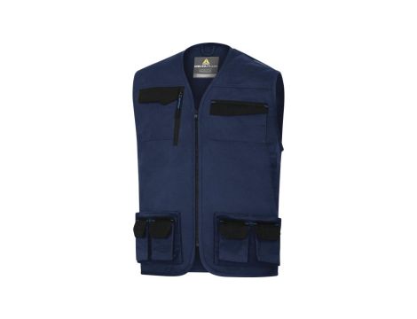 Kamizelka robocza Mach2 z poliestru i bawełny granatowo niebieskie XL M2GI3 M2GI3BMXG