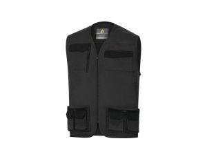 Kamizelka robocza Mach2 z poliestru i bawełny ciemnoszare 3XL M2GI3 M2GI3GG3X