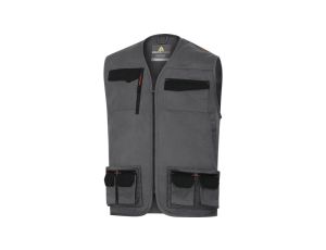 Kamizelka robocza Mach2 z poliestru i bawełny szaro pomarańczowe XXL M2GI3 M2GI3GOXX