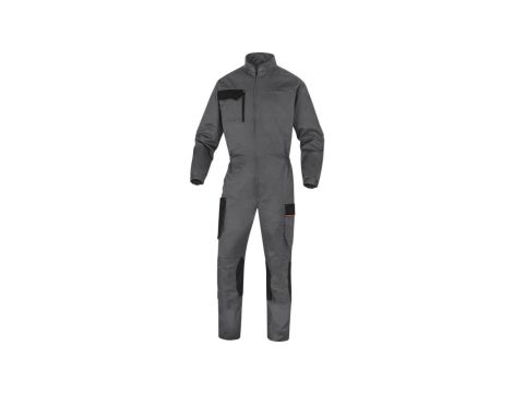 Kombinezon roboczy Mach2 z poliestru i bawełny szaro pomarańczowe 3XL M2CO3 M2CO3GO3X