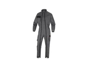 Kombinezon roboczy Mach2 z poliestru i bawełny dwa zamki szaro pomarańczowe M M2CZ3 M2CZ3GOTM