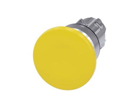 Napęd przycisku grzybkowego 22mm żółty 40 mm z samopowotem metalowy IP689k SIRIUS ACT 3SU1050-1BD30-0AA0